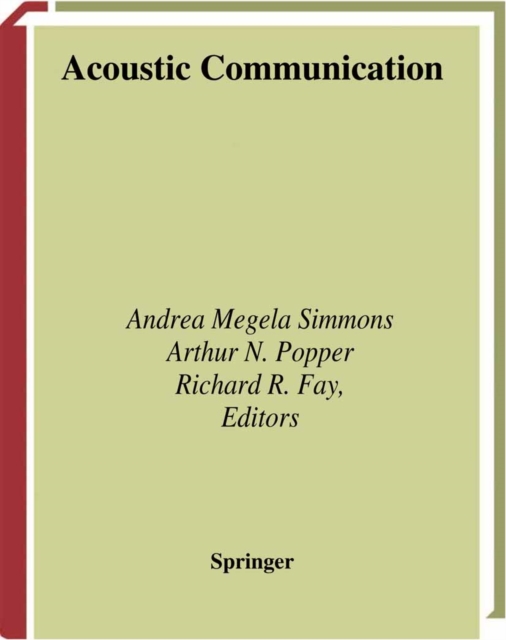 Acoustic Communication, PDF eBook