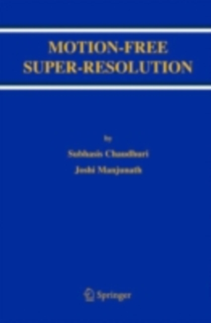 Motion-Free Super-Resolution, PDF eBook