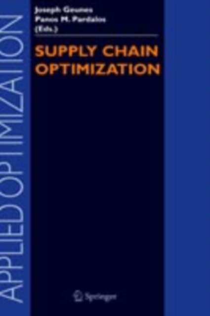 Supply Chain Optimization, PDF eBook