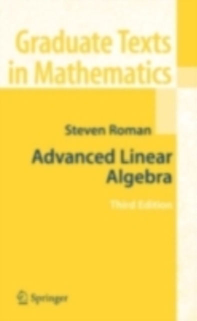 Advanced Linear Algebra, PDF eBook