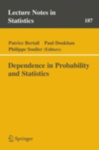 Dependence in Probability and Statistics, PDF eBook