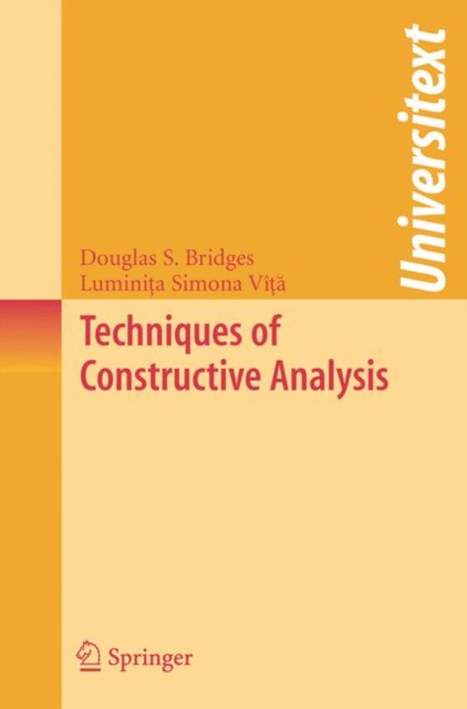 Techniques of Constructive Analysis, PDF eBook