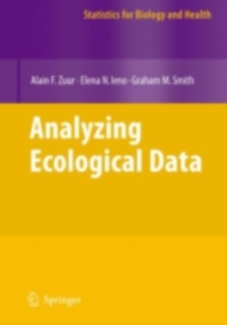 Analyzing Ecological Data, PDF eBook