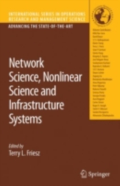 Network Science, Nonlinear Science and Infrastructure Systems, PDF eBook