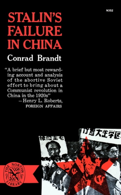 Stalin's Failure In China, Paperback / softback Book