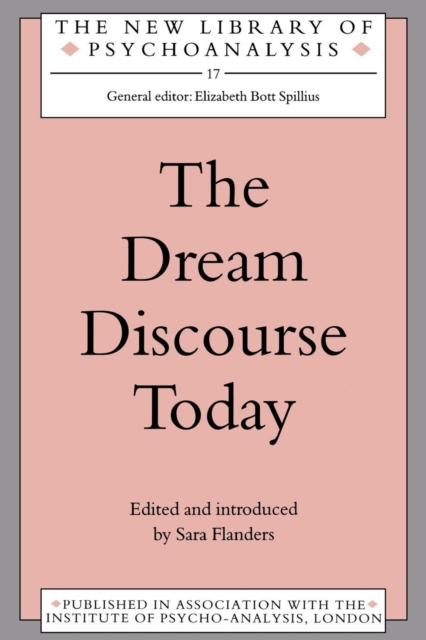 The Dream Discourse Today, Paperback / softback Book