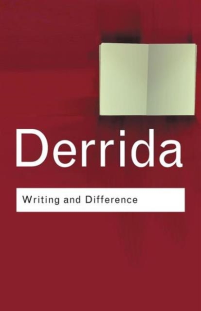 Writing and Difference, Paperback / softback Book