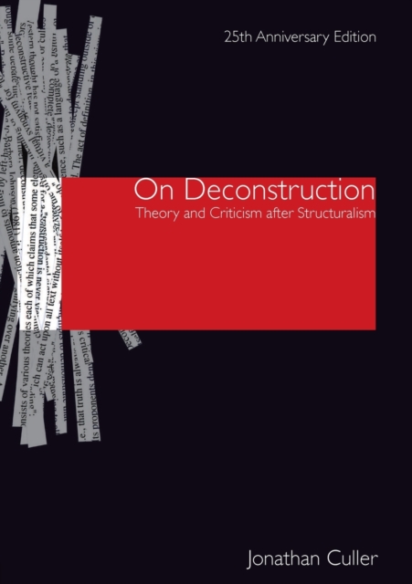 On Deconstruction : Theory and Criticism after Structuralism, Paperback / softback Book