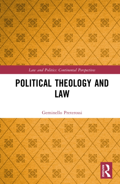 Political Theology and Law, PDF eBook