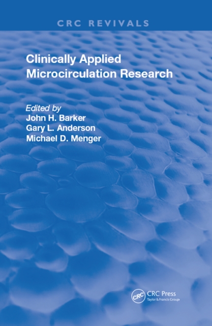 Clinically Applied Microcirculation Research, PDF eBook