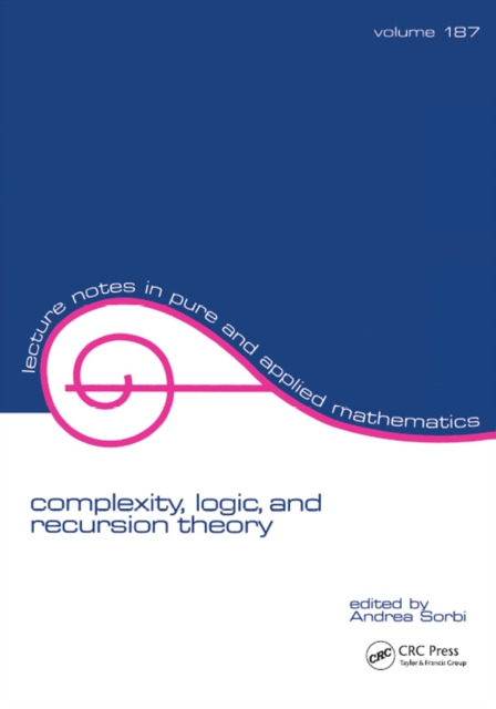Complexity, Logic, and Recursion Theory, EPUB eBook
