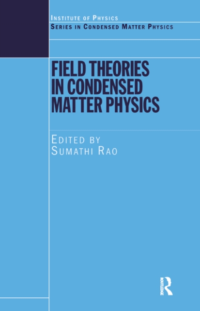 Field Theories in Condensed Matter Physics, EPUB eBook