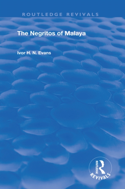 The Negritos of Malaya, EPUB eBook