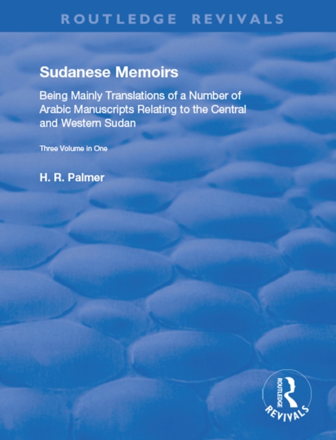 Sudanese Memoirs : Template Subtitle, EPUB eBook