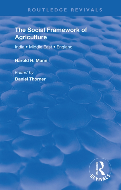 The Social Framework of Agriculture, EPUB eBook