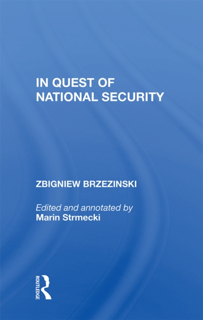 In Quest Of National Security, PDF eBook