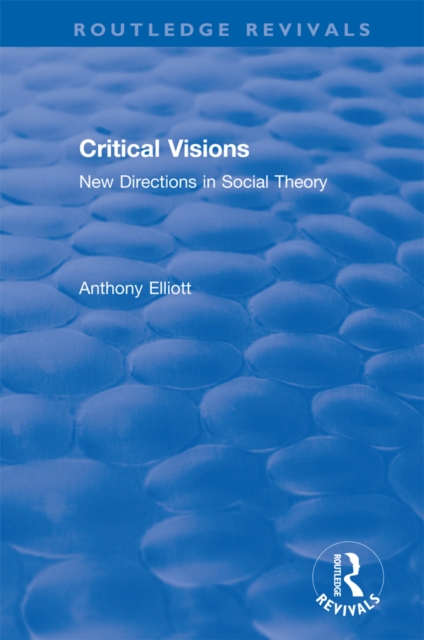 Critical Visions : New Directions in Social Theory, EPUB eBook