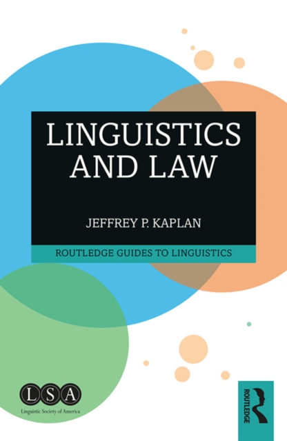 Linguistics and Law, PDF eBook