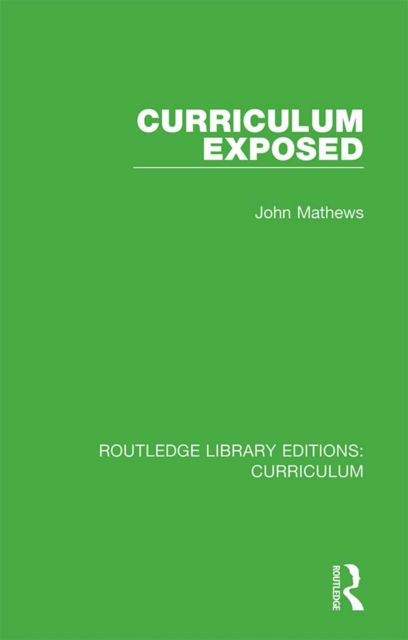 Curriculum Exposed, PDF eBook