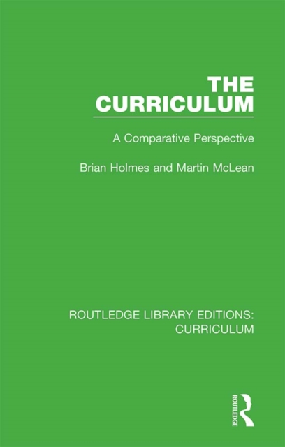 The Curriculum : A Comparative Perspective, PDF eBook