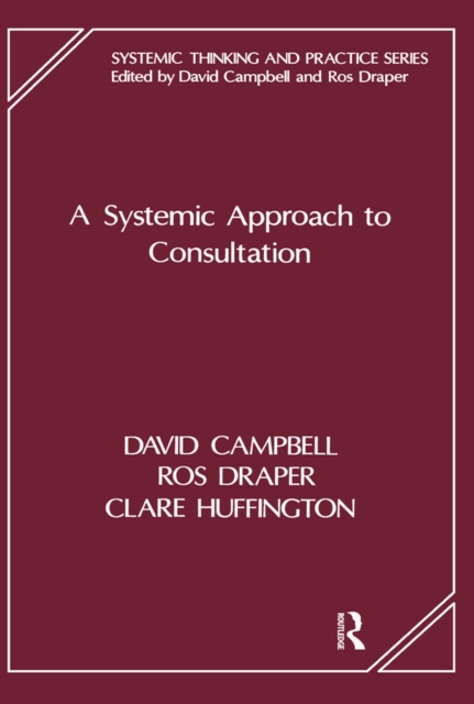 A Systemic Approach to Consultation, PDF eBook