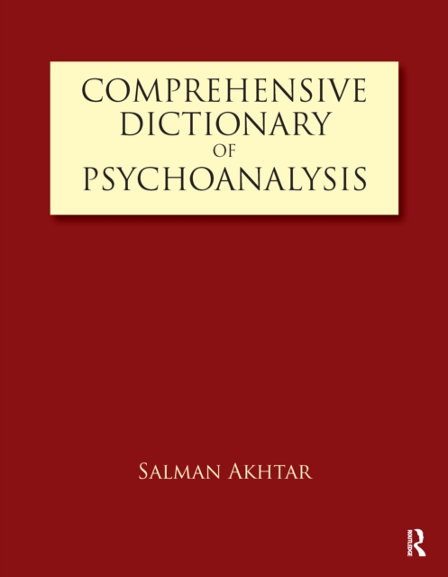 Comprehensive Dictionary of Psychoanalysis, PDF eBook