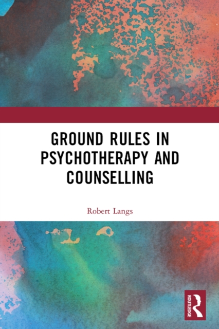 Ground Rules in Psychotherapy and Counselling, EPUB eBook