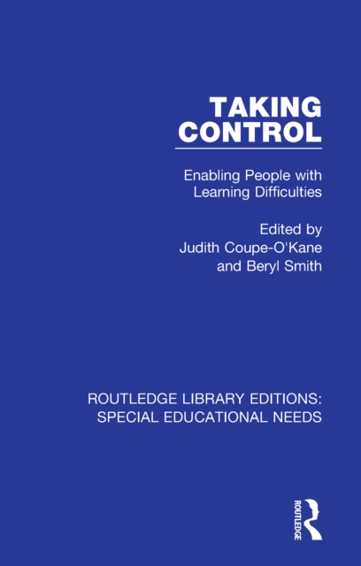 Taking Control : Enabling People with Learning Difficulties, EPUB eBook