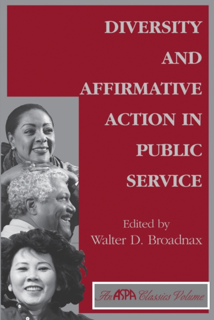 Diversity And Affirmative Action In Public Service, PDF eBook
