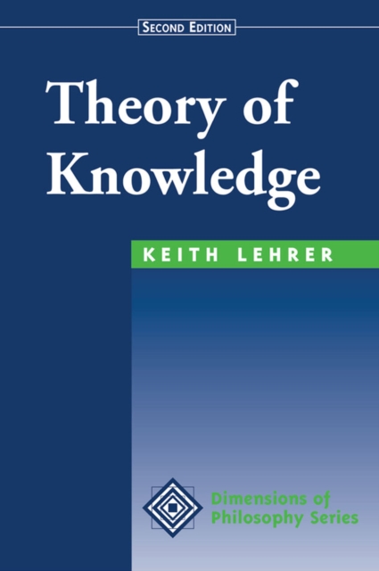Theory Of Knowledge : Second Edition, EPUB eBook