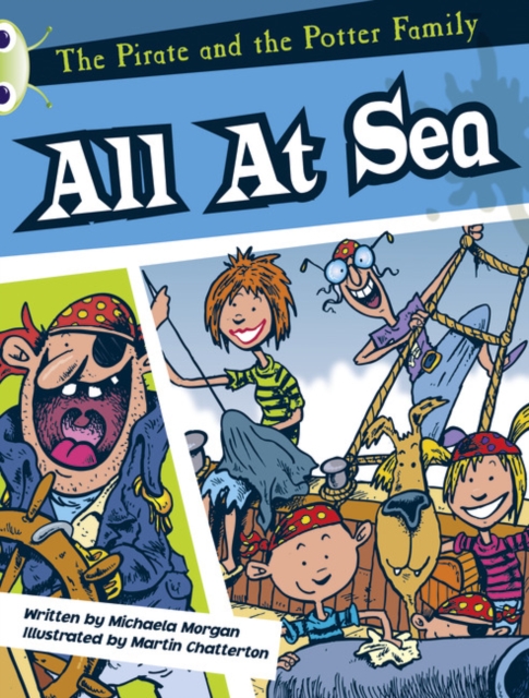 Bug Club White A/2A The Pirates and the Potter Family: All at Sea 6-pack, Multiple-component retail product Book