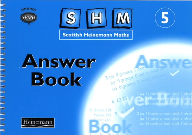 SCOTTISH HEINEMANN MATHS YEAR 5 ANSWER BOOK, Paperback / softback Book