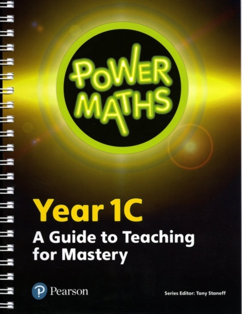 Power Maths Year 1 Teacher Guide 1C, Spiral bound Book