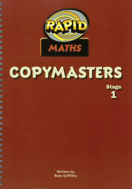 Rapid Maths: Stage 1 Photocopy Masters, Spiral bound Book