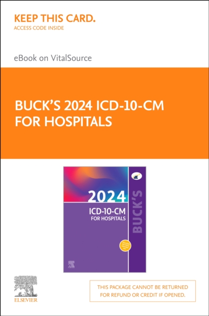 Buck's 2024 ICD-10-CM for Hospitals - E-Book, PDF eBook