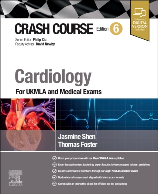 Crash Course Cardiology : For UKMLA and Medical Exams, Paperback / softback Book