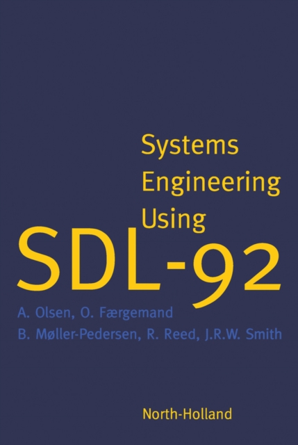 Systems Engineering Using SDL-92, PDF eBook