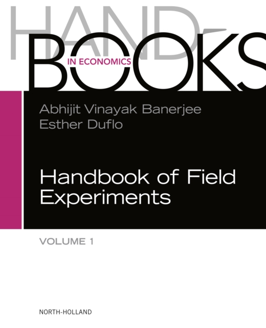Handbook of Field Experiments, EPUB eBook
