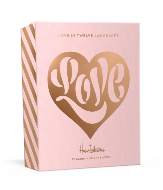 Love in Twelve Languages : 12 Foil-Stamped Note Cards with Envelopes, Cards Book