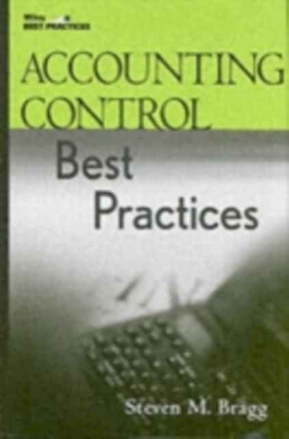 Accounting Control Best Practices, PDF eBook