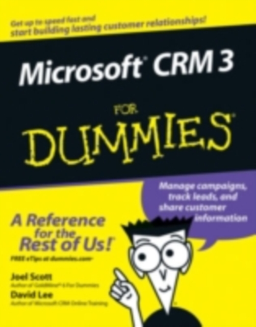 Microsoft CRM 3 For Dummies, PDF eBook