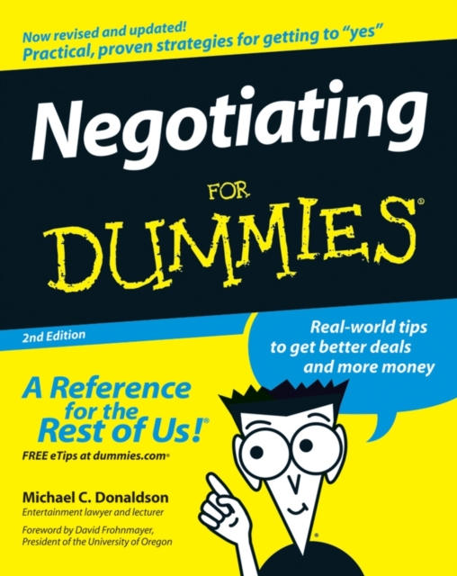 Negotiating For Dummies, PDF eBook