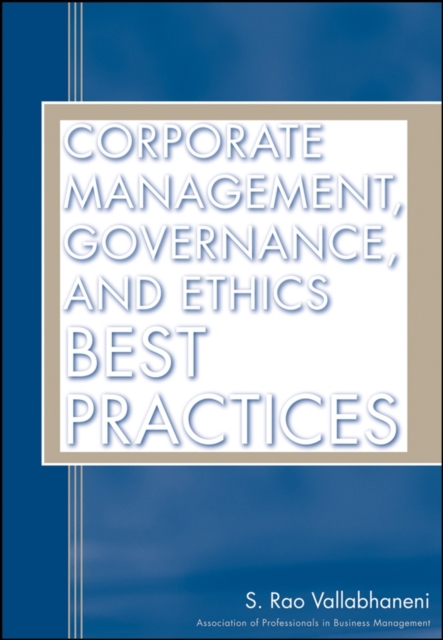 Corporate Management, Governance, and Ethics Best Practices, PDF eBook