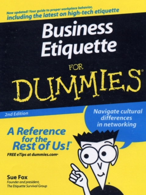Business Etiquette For Dummies, PDF eBook