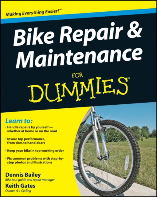 Bike Repair and Maintenance For Dummies, Paperback / softback Book