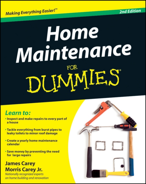 Home Maintenance For Dummies, Paperback / softback Book