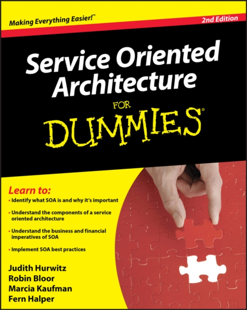 Service Oriented Architecture (SOA) For Dummies, EPUB eBook