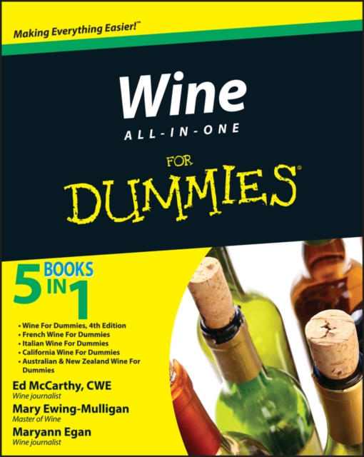 Wine All-in-One For Dummies, Paperback / softback Book