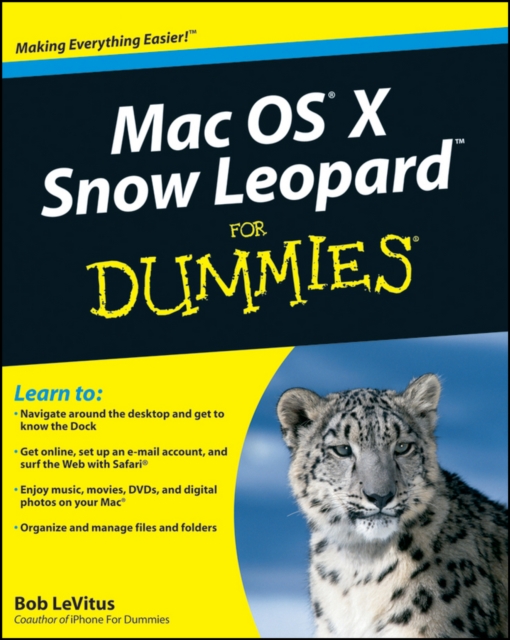 Mac OS X Snow Leopard For Dummies, PDF eBook