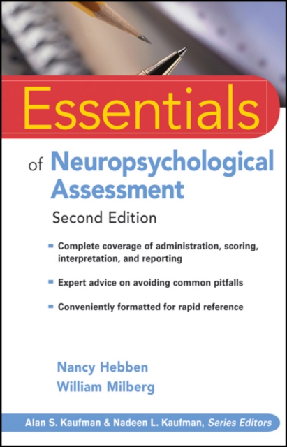 Essentials of Neuropsychological Assessment, PDF eBook